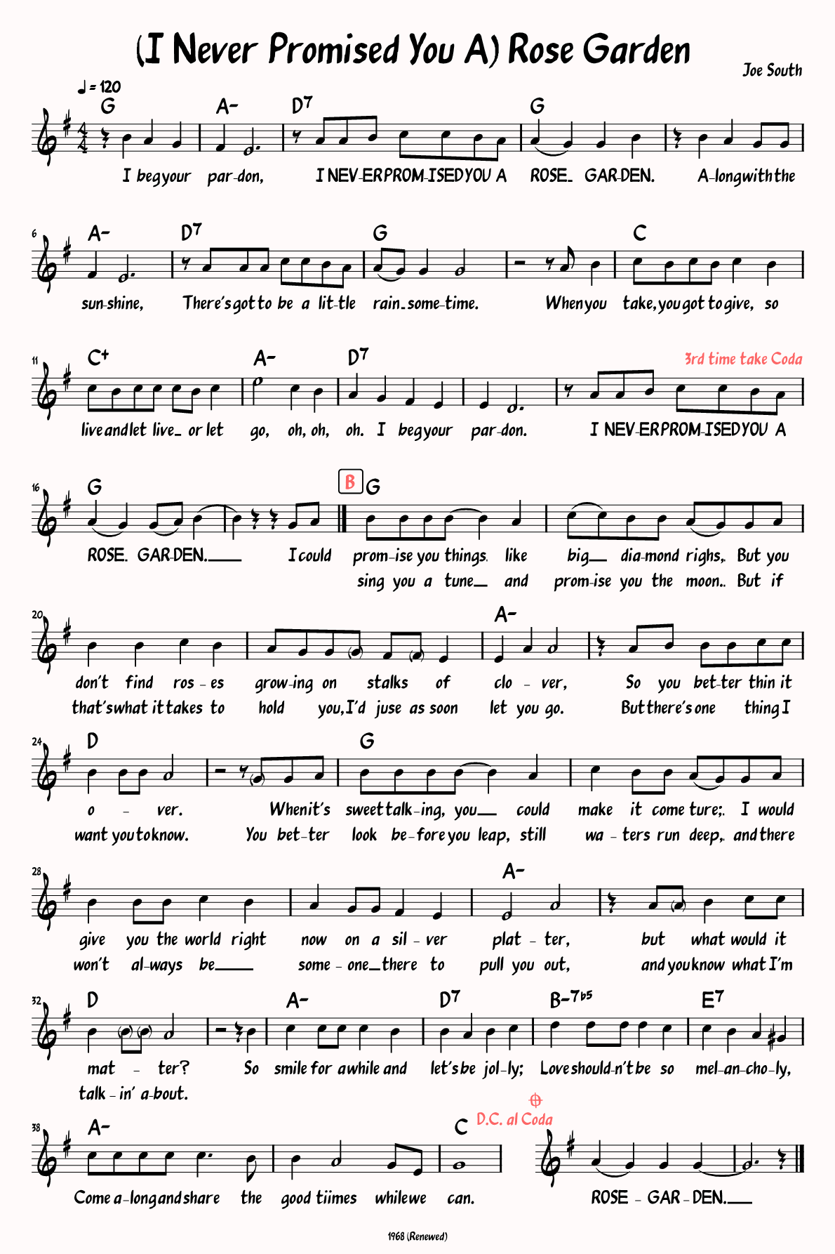 Sheet Music